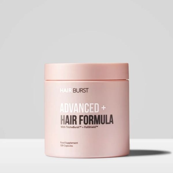 Hairburst juuksekasvu vitamiinid Advanced+ Hair Formula