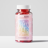 Hairburst Unicorn Vegan juuksekasvu vitamiinid