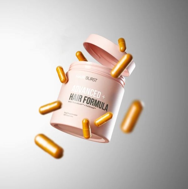 Hairburst juuksekasvu vitamiinid Advanced+ Hair Formula